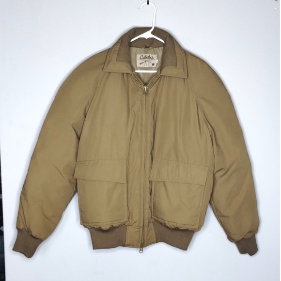 Cabela's Other - Vintage Cabela's Down Canvas Bomber Jacket Large